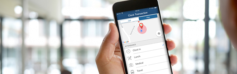 TouchStar GeoConnectMe Mobile Clocking App
