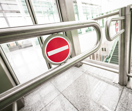 Turnstile access control