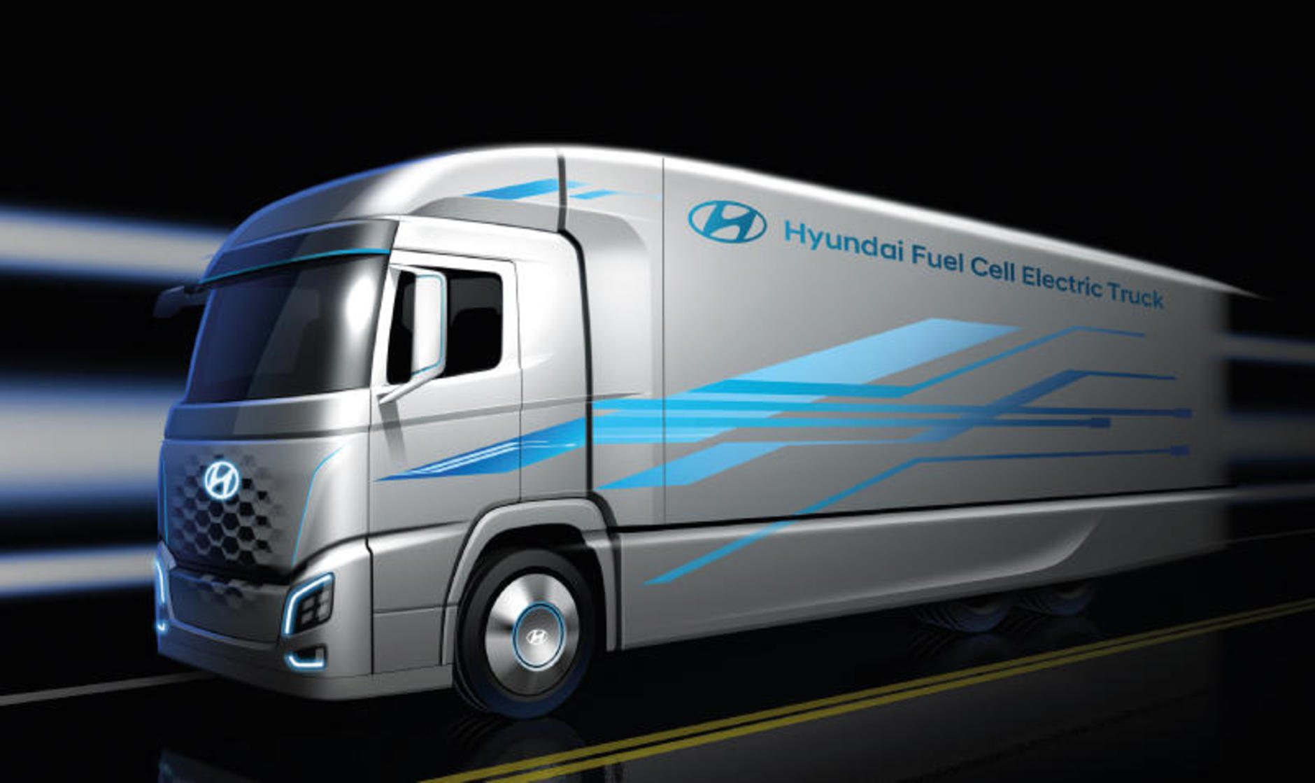 How does hydrogen fuel an HGV?